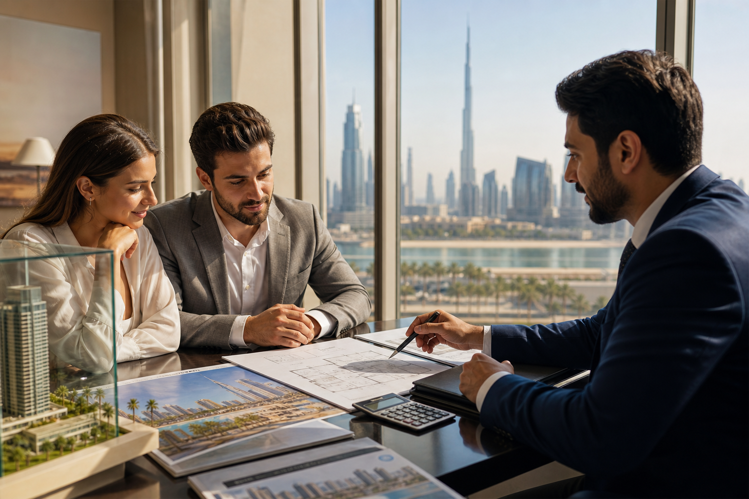 Dubai off-plan registration fee schedule for investors
