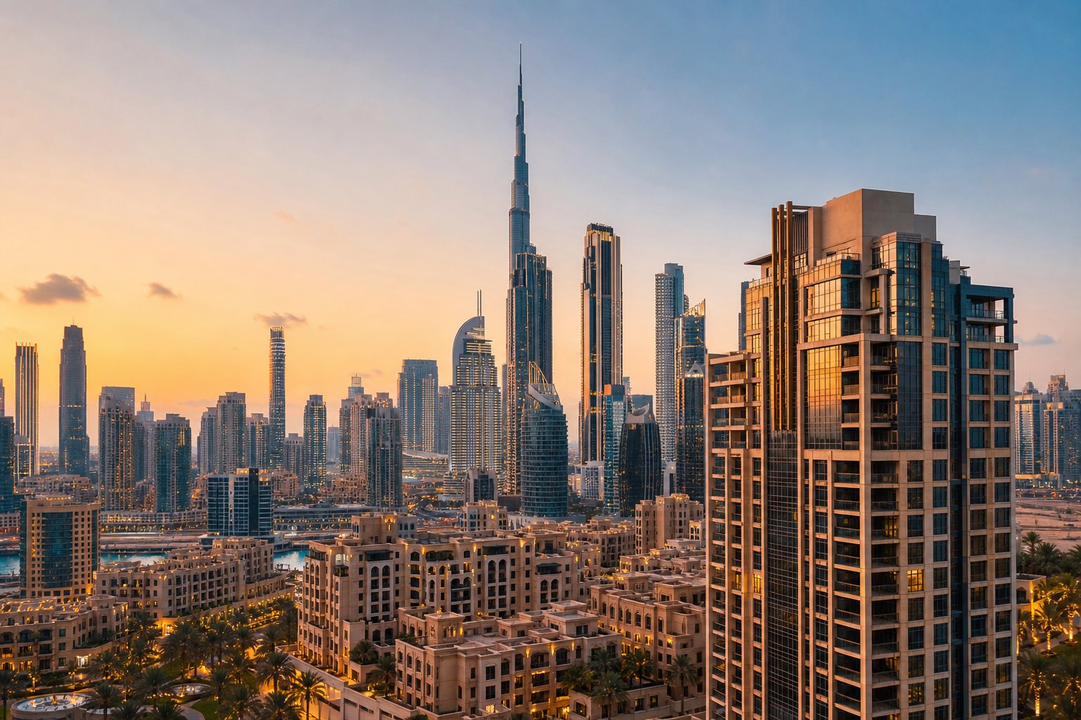 Dubai skyline with modern buildings showcasing RERA regulated developments