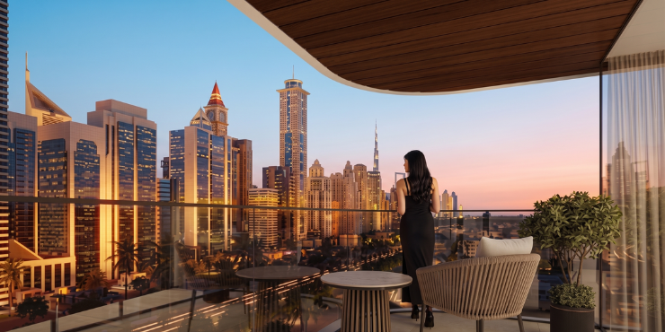 Apartamentos Hotel 4 Estrellas en Jumeirah Garden City, Dubái