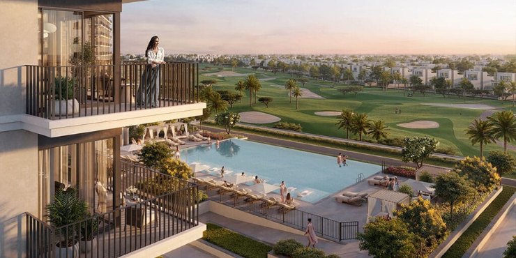 Golf Fields: Emaar South Apartments